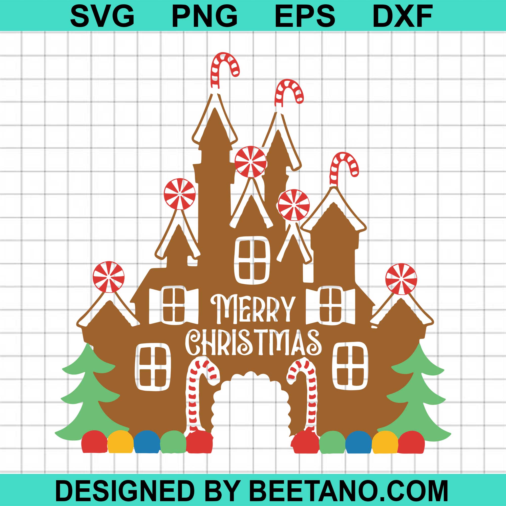 Free Disney castle svg, merry christmas svg, christmas castle svg, cricut, . Castle Gingerbread Mickey Mouse Svg Cut File For Cricut Silhouette Machine Make Craft Handmade SVG Cut Files