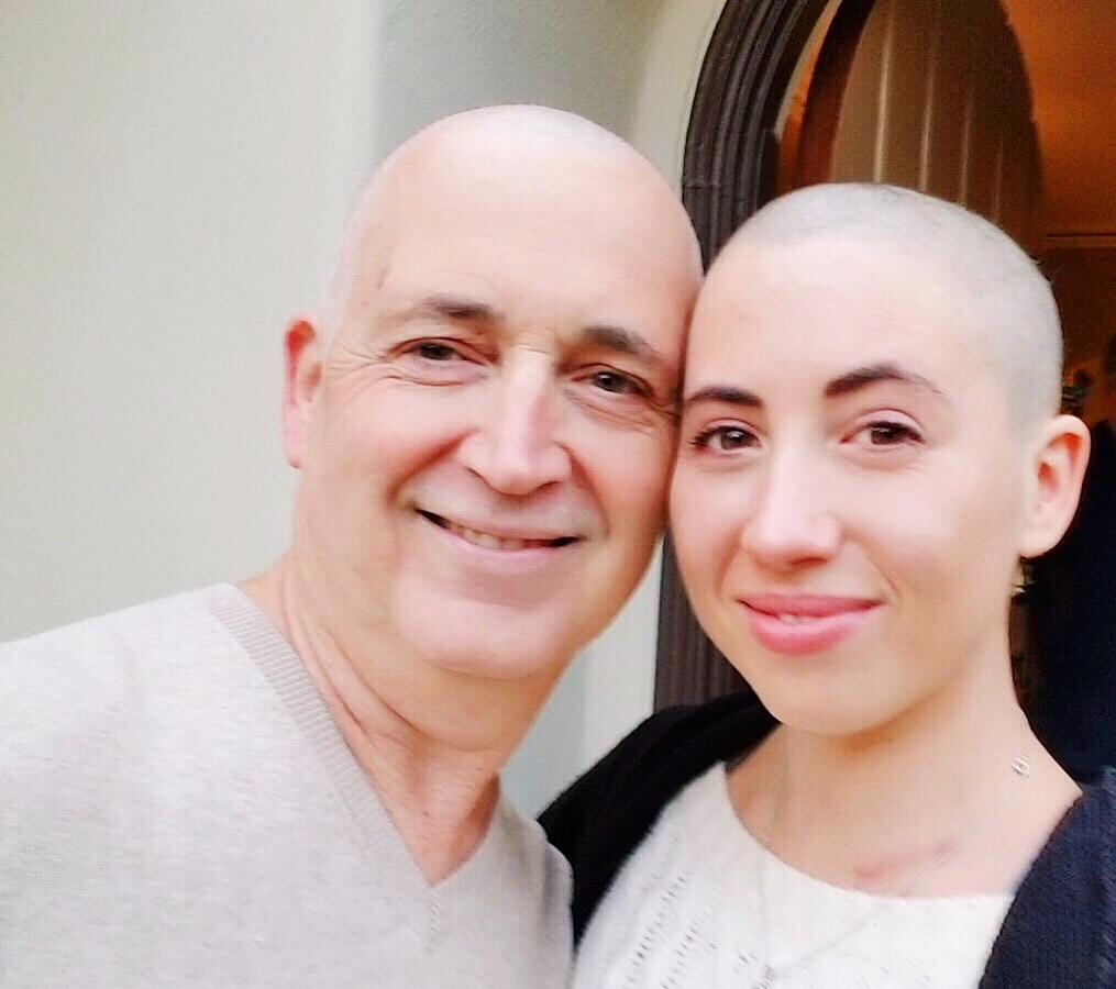 {12/25/17} Dad surprised me and shaved his head too!