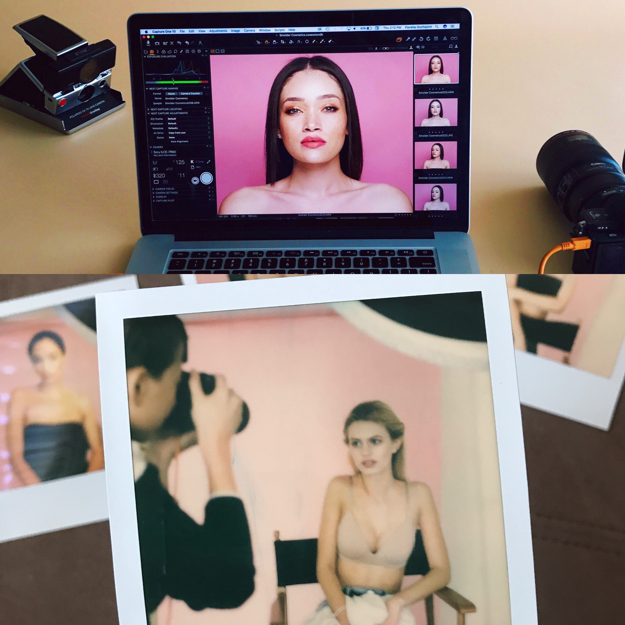 {2/24/18} Cosmetics Campaign Photoshoot!