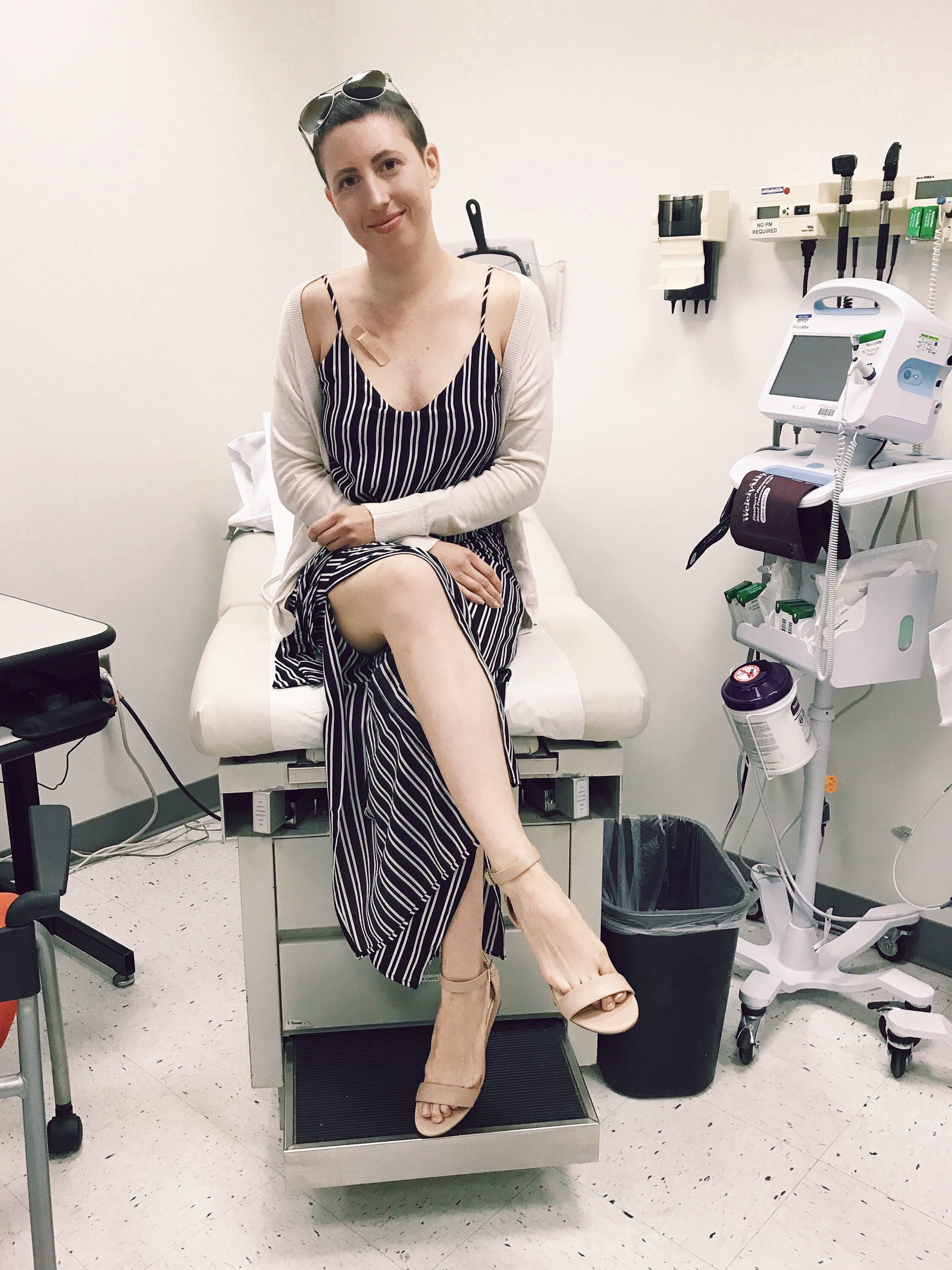 {5/22/18} Oncology checkup! Blood-work tests are great :)