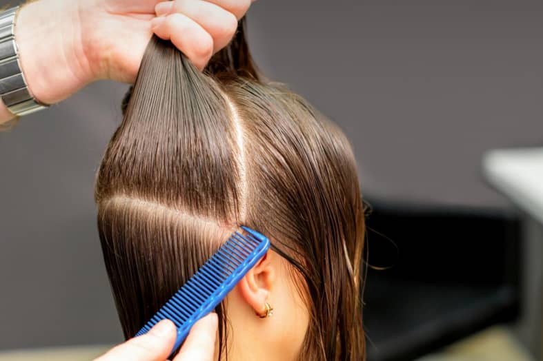 What are tracks in hair?