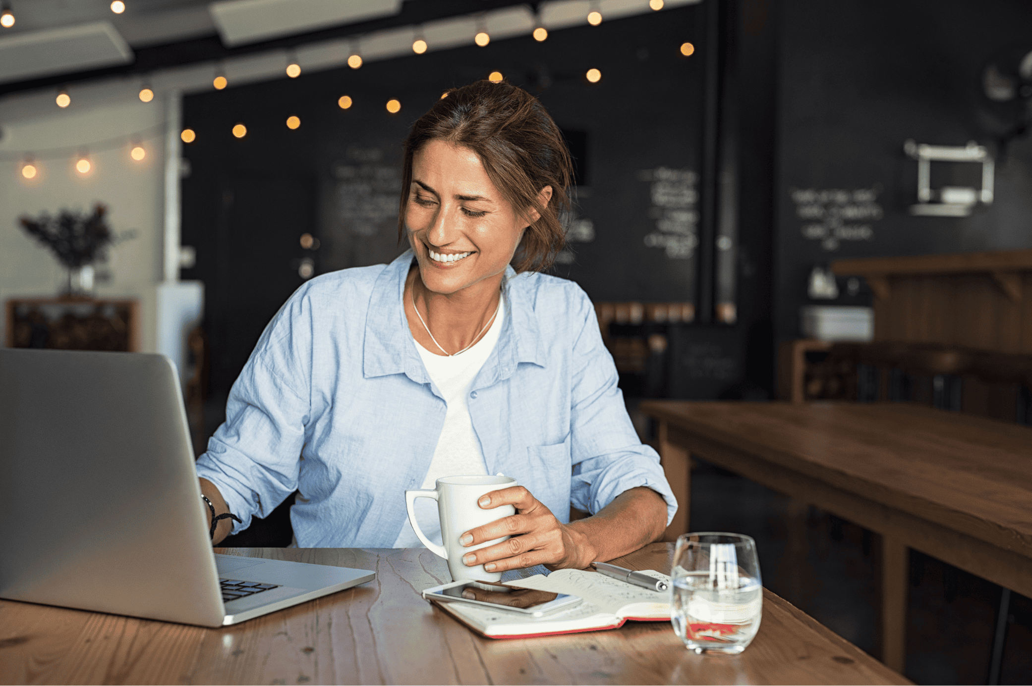 Feature image showing a health strategy for high achievers with a professional reviewing health goals, metrics, and lifestyle habits.