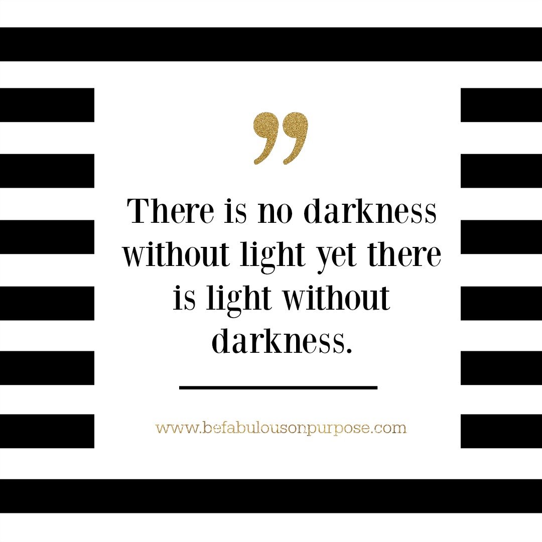 God is the creator of day and night. He commands them both. He is light even in the night. "God is light, and in him is no darkness at all." ~ 1 John 1:5b