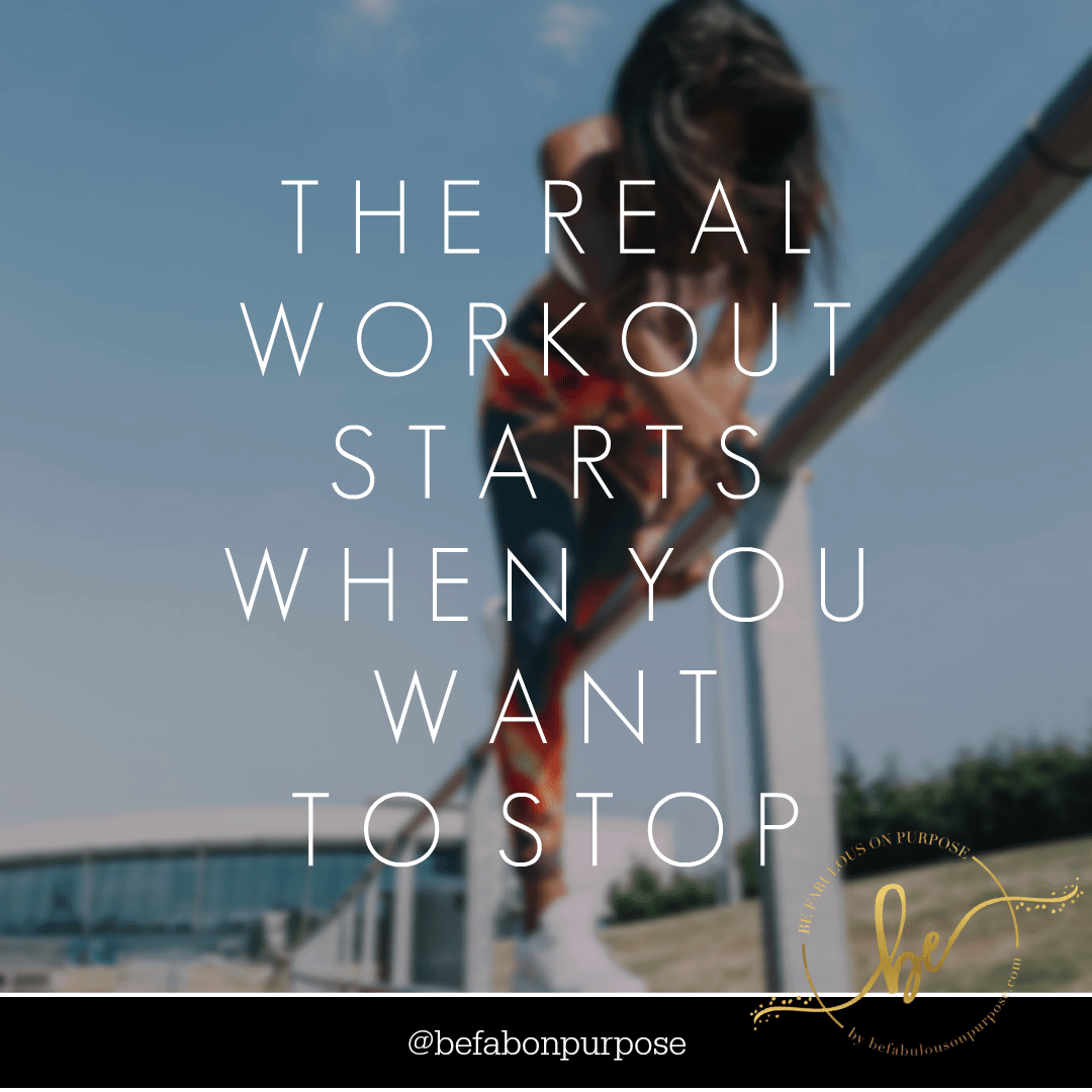 This is when it goes beyond physical capabilities ... your mind, your emotions, your will is tested. What you've been taking in will come out. This is the real workout ... input = output. Life is fitness, will you keep going?