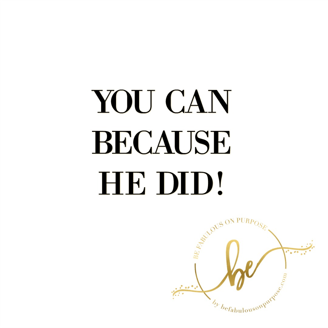 It's not that you are all that great but that your God is great that makes you say "I can because He did. "I can do all things through Christ who strengthens me." Philippians 4:13