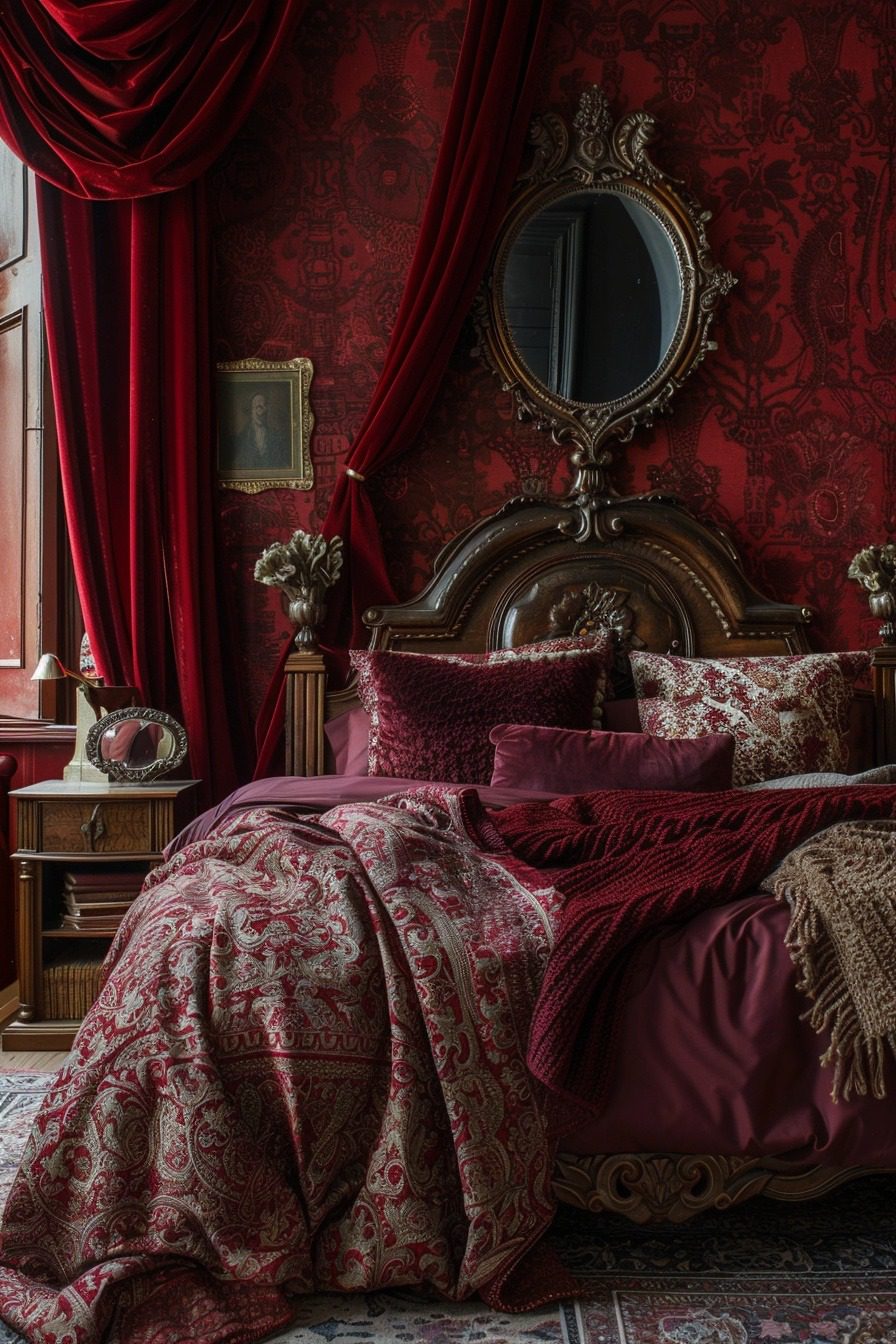 29 red boho bedroom ideas for a vibrant and stylish space