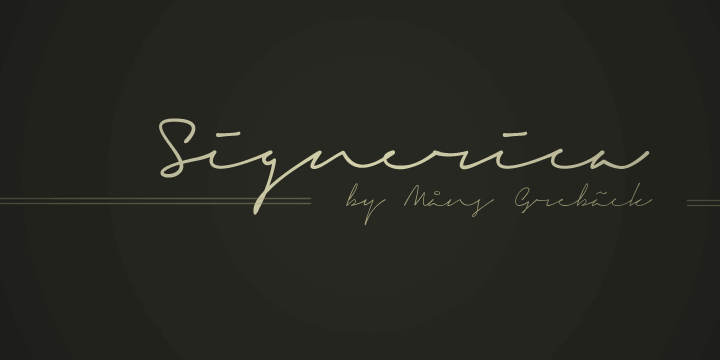 Signerica Font Family