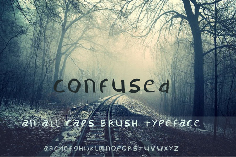 Confused Typeface