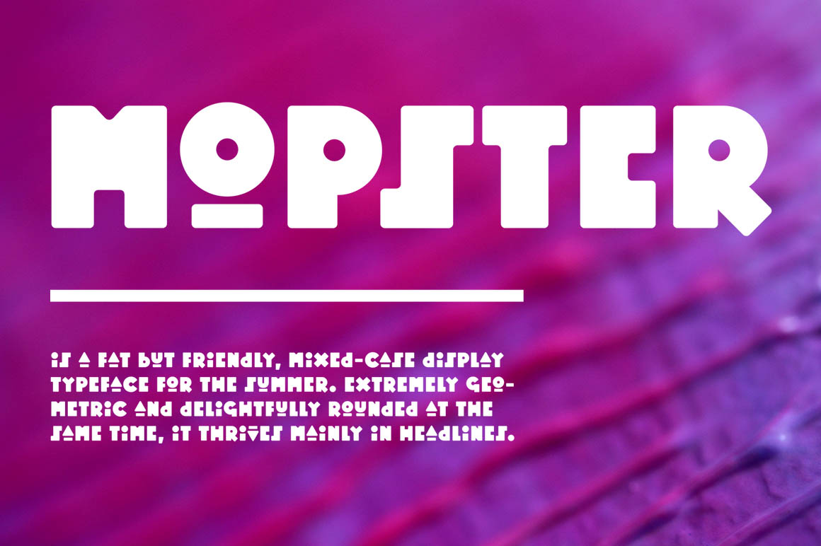 Mopster Font