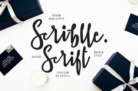 Brush Script Font – Scriblle