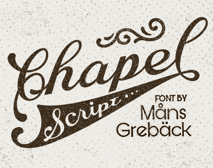 Chapel Script Font
