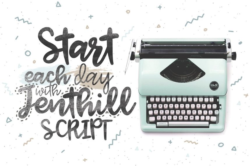 Jenthill Script Font