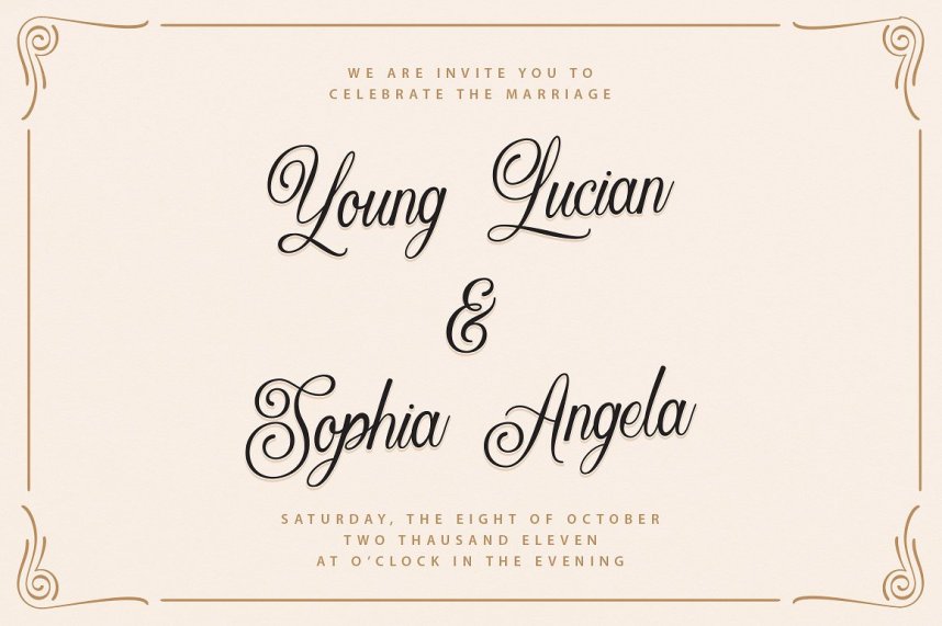 Rosaline Script Font