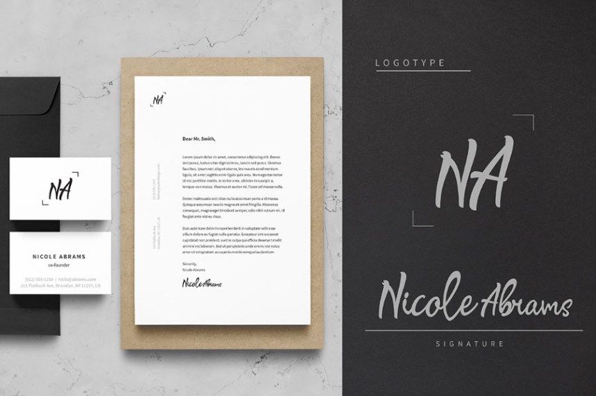Signature Script Font