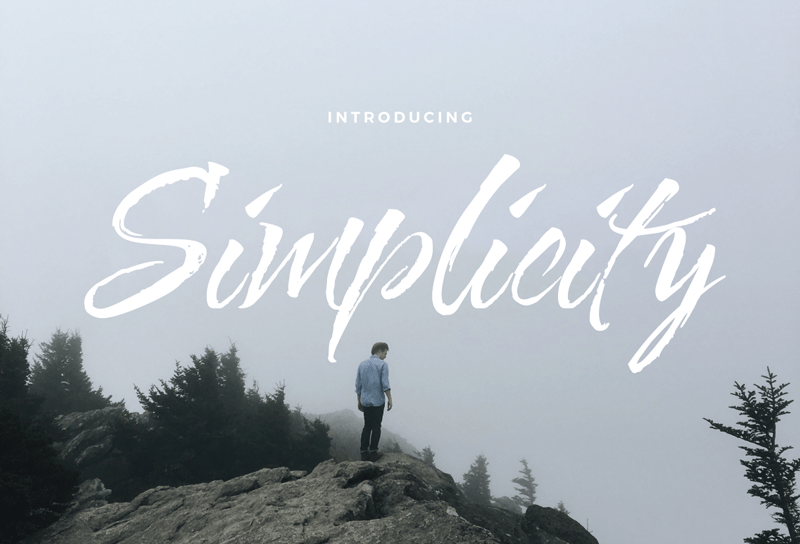 Simplicity Script Font