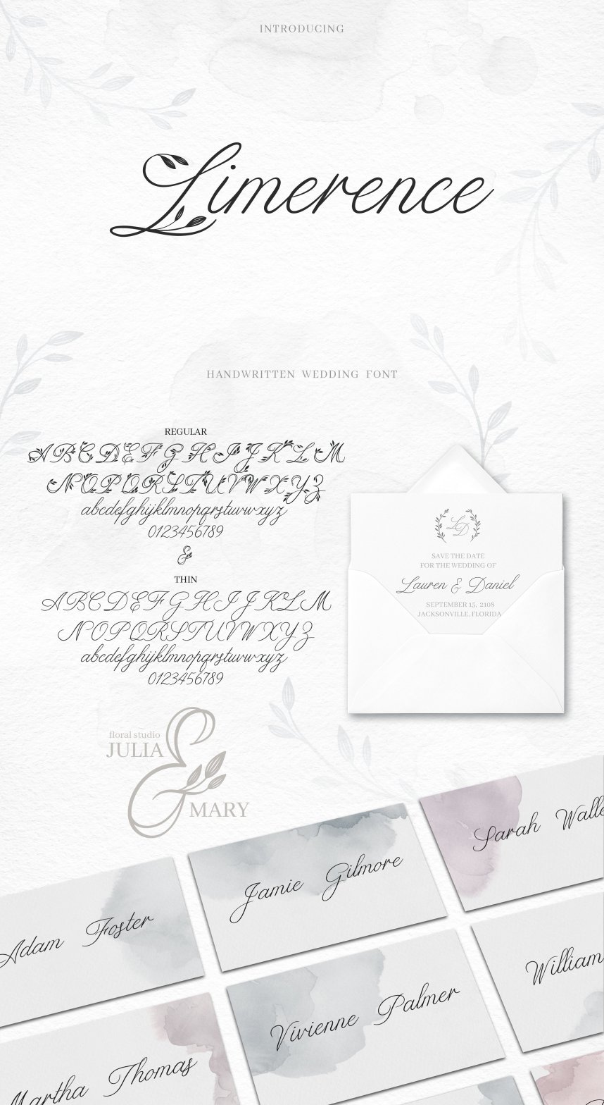 Limerence Script Font