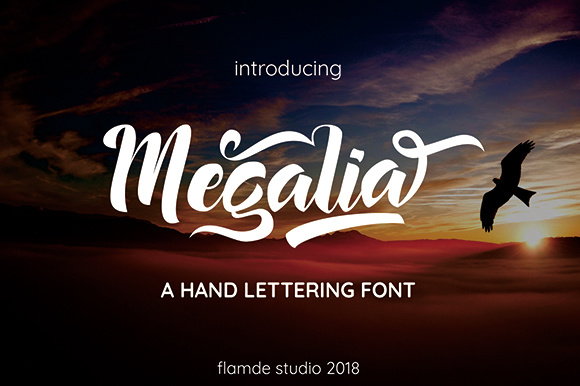 Megalia Script Font