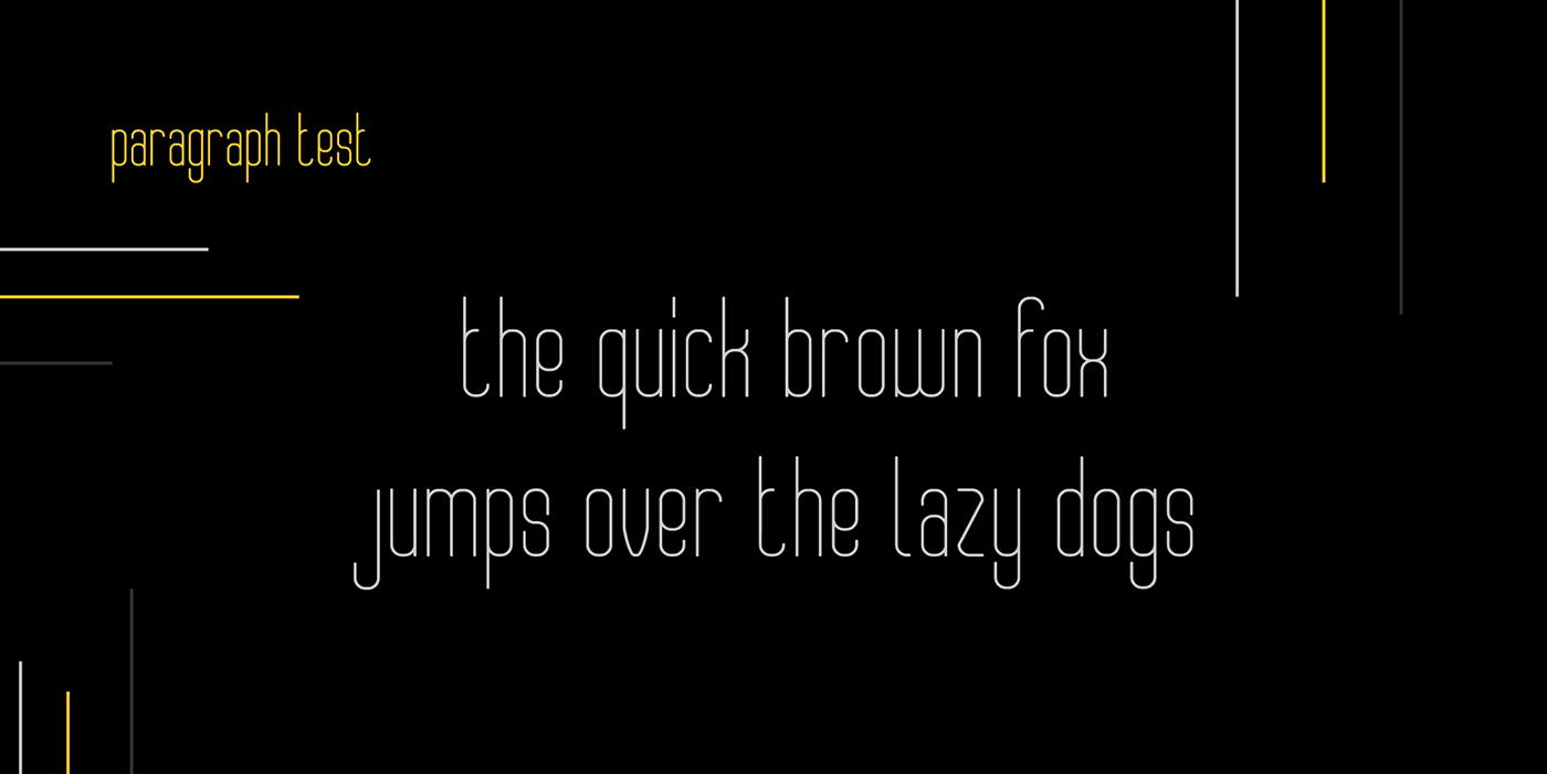 AmperSleek Typeface preview image 4