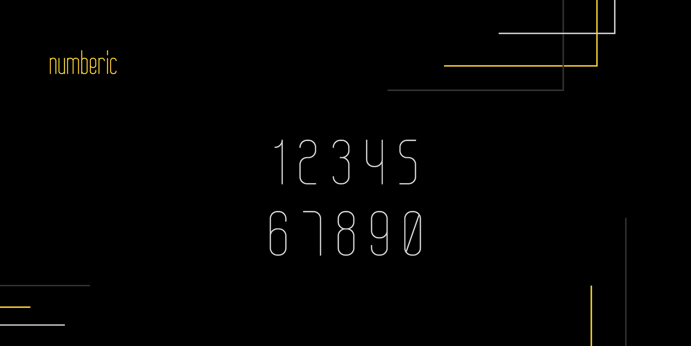AmperSleek Typeface preview image 3