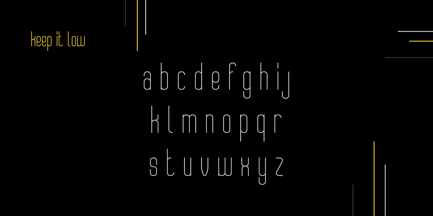 AmperSleek Typeface preview image 2