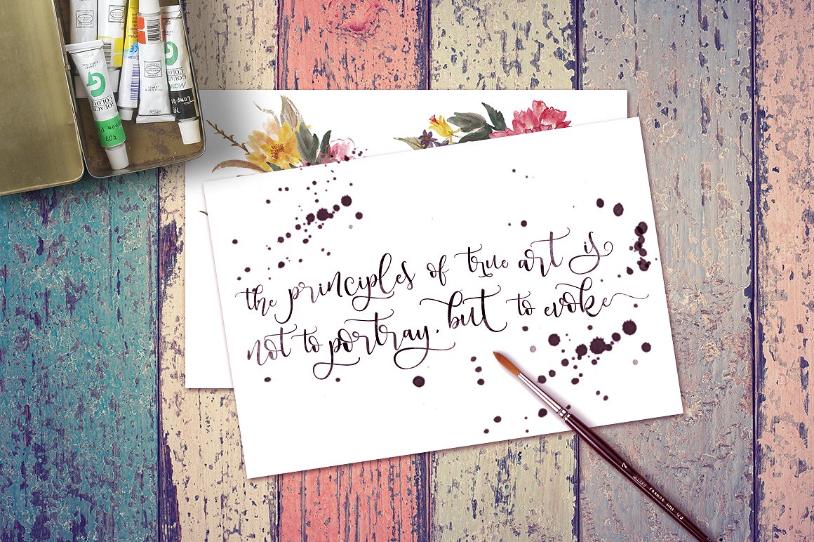 West Cousin Script Font preview image 3