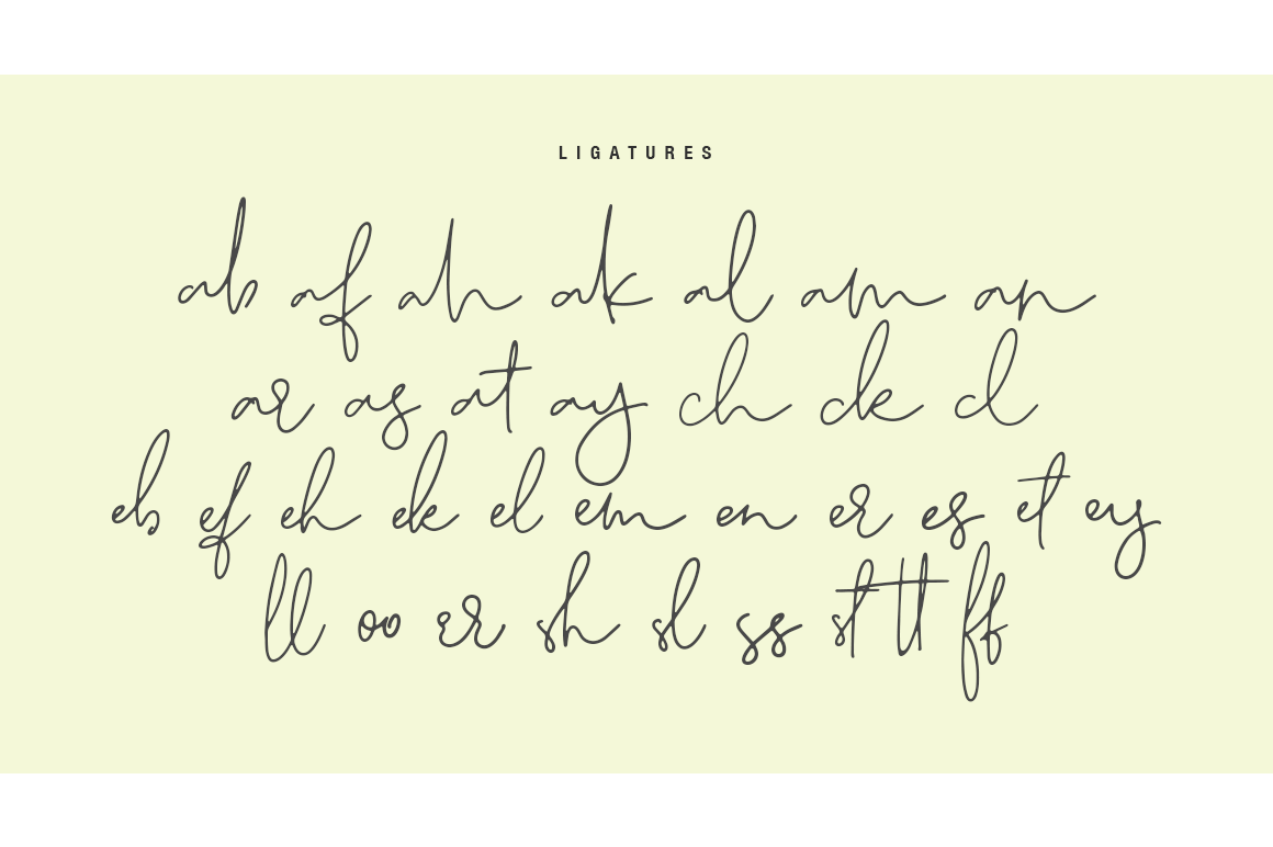 Quake Love Script Font preview image 4