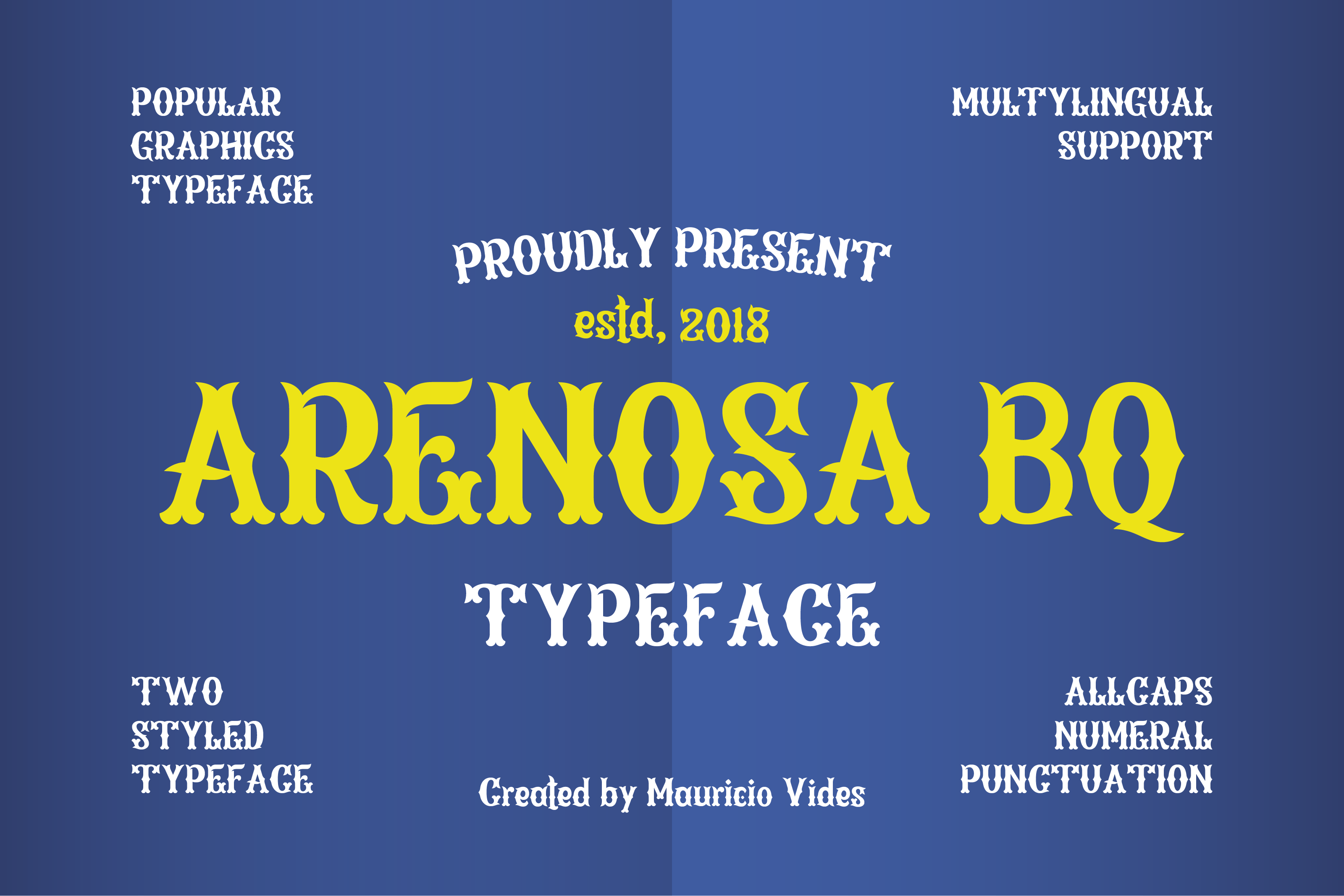 Arenosa BQ Font preview image 2