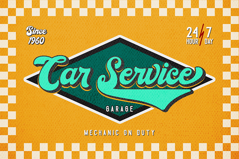 Donatello Retro Script Font preview image 3