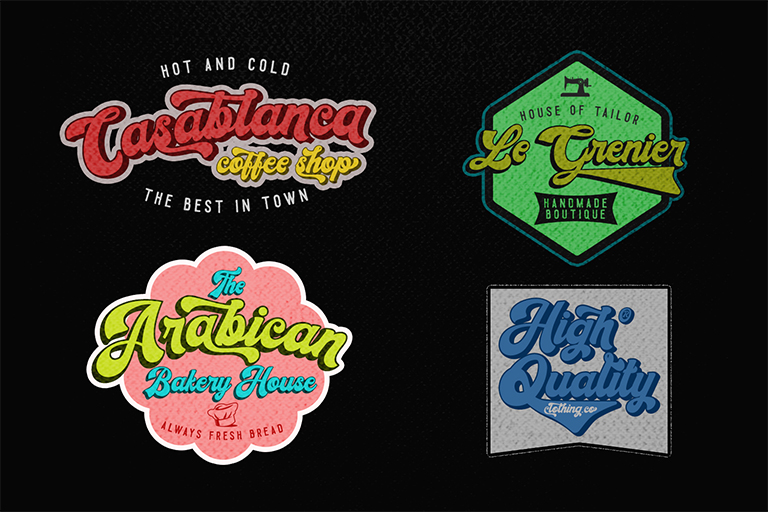 Donatello Retro Script Font preview image 4