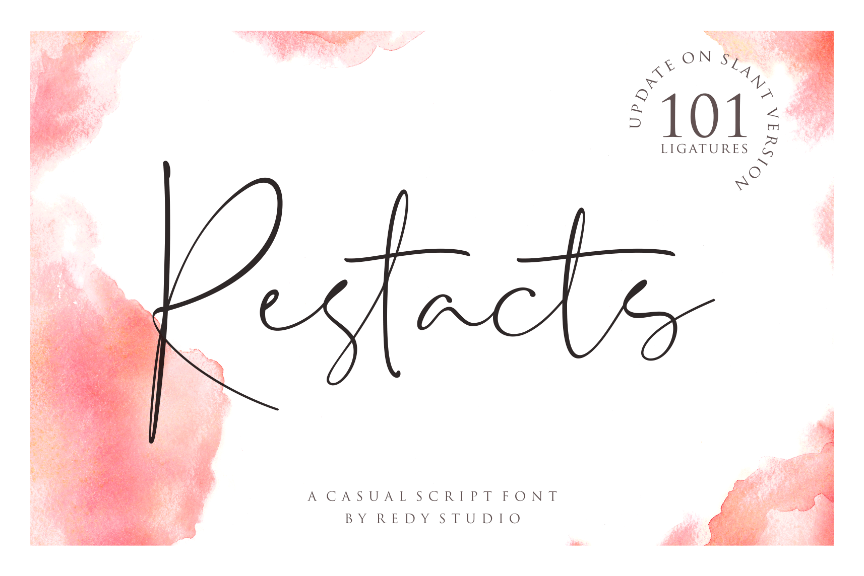 Restacts Handwritten Font