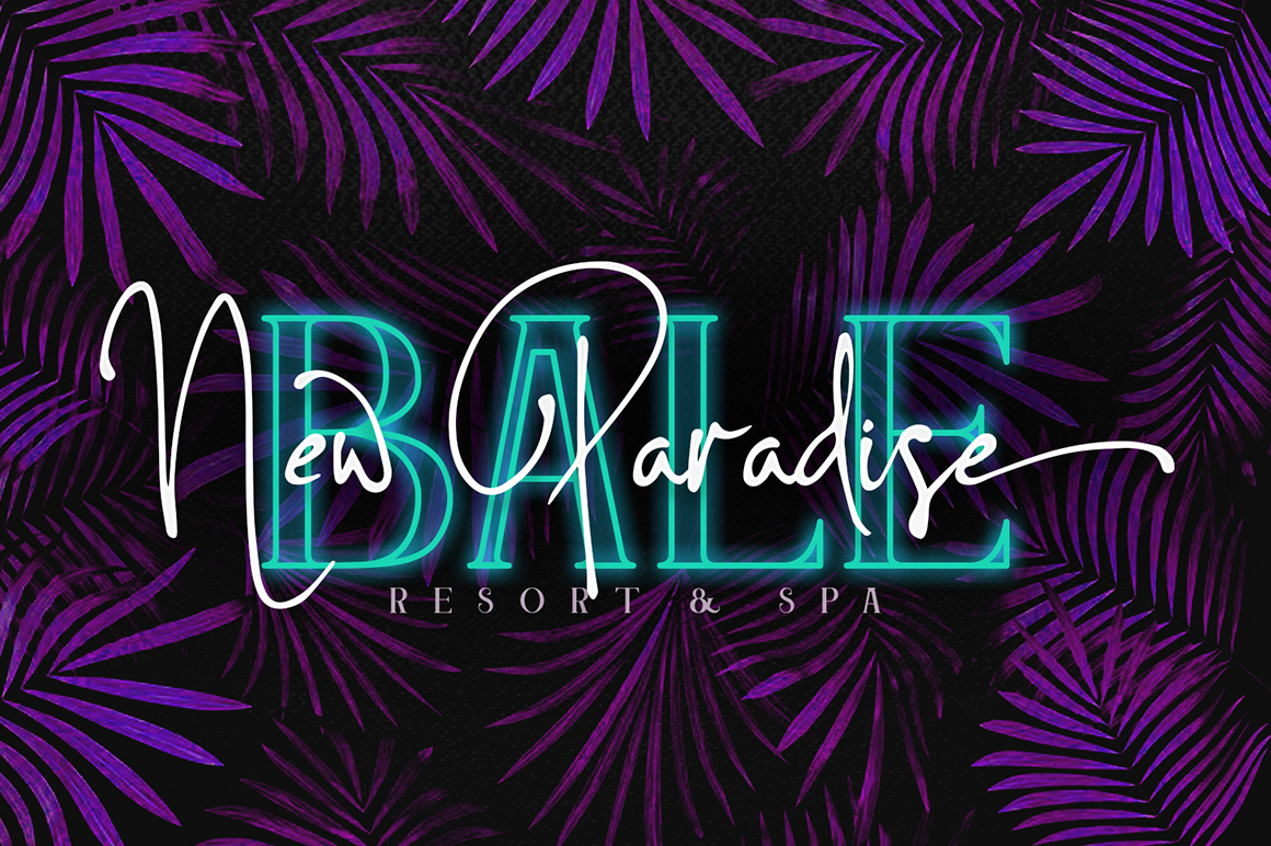 Concetta Kalvani Signature Font preview image 2