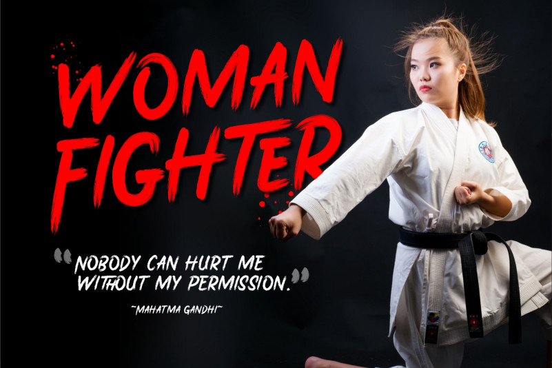Stricken Brush Font preview image 3
