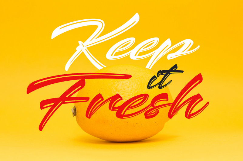 Keshya Brush Font preview image 3