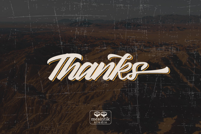 Arlen Script Font preview image 5