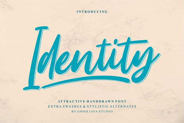 Identity Script Font