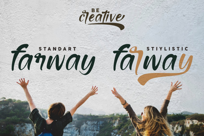 Bridamount Script Font preview image 2