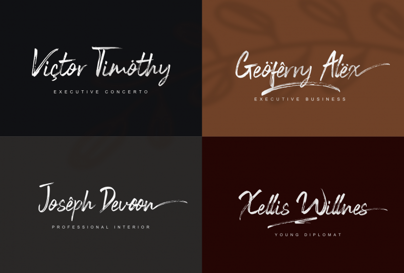 Rockestar Brush Font preview image 4