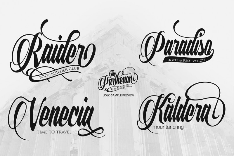 The Parthenon Font preview image 5