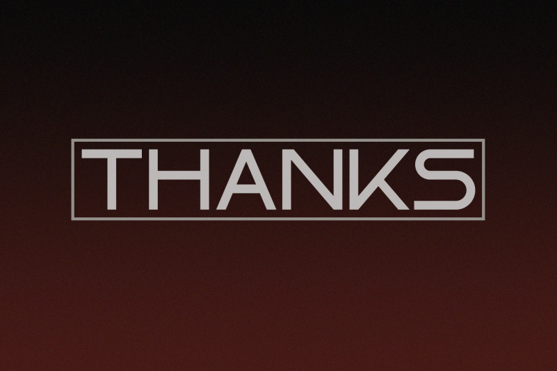 Laser Display Font preview image 5