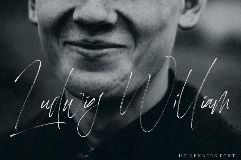 Heisenberg Signature Font preview image 3