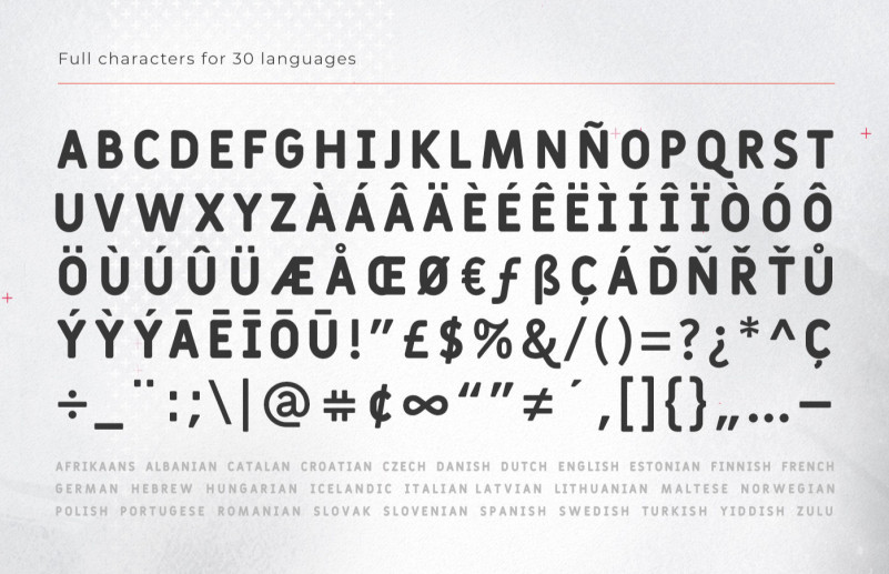 Fulbo Typeface preview image 5