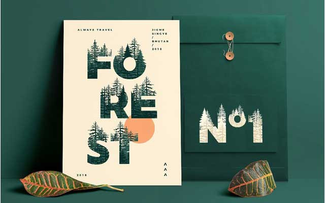 Forests Layered Font preview image 4