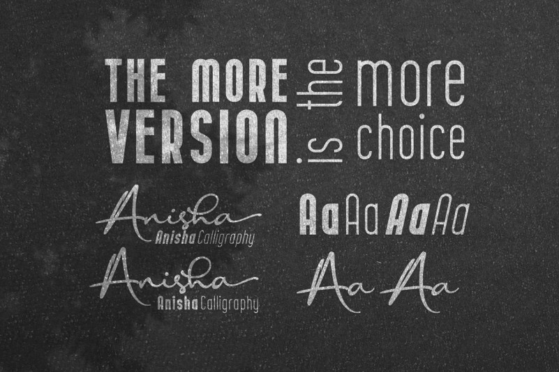 Anisha Handwritten Font preview image 4