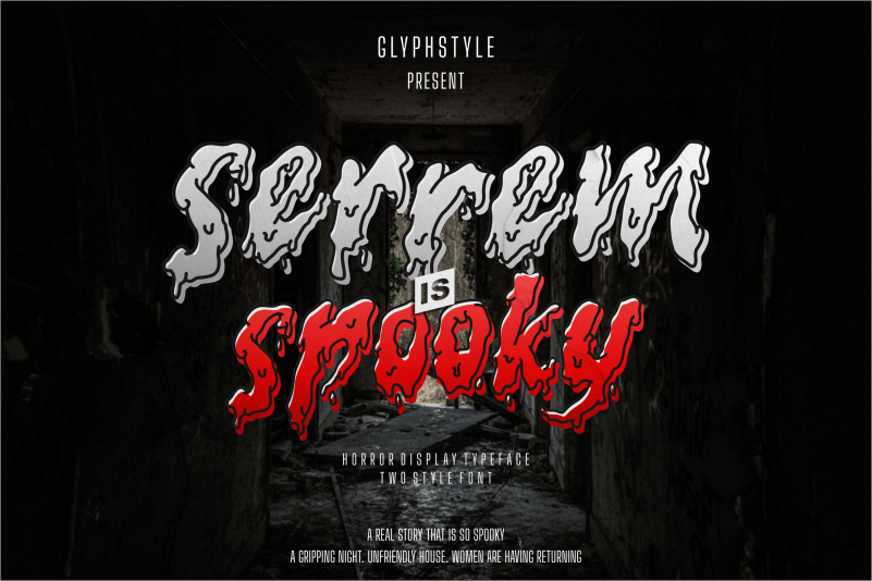 Serrem Display Font