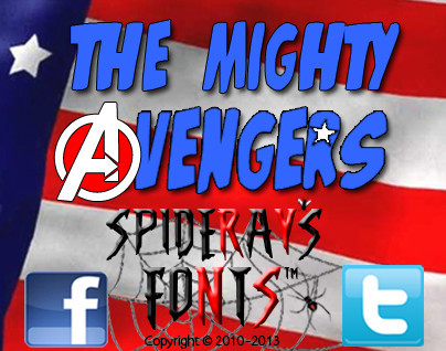 The Mighty Avengers Font