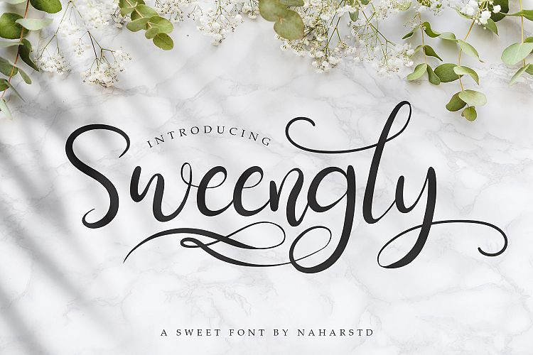Sweengly Script Font