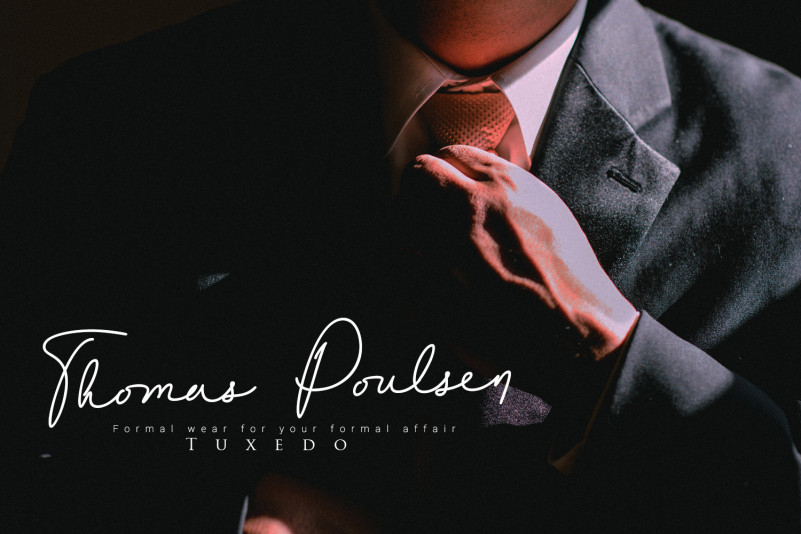 Prague Metronome Signature Font preview image 3
