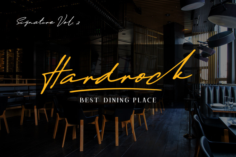 Daniels Signature Font preview image 3