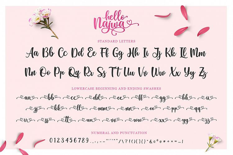 Hello Najwa Font