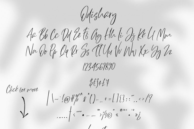 Odishary Font